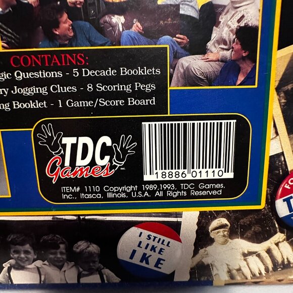 REMINISCING - THE GAME FOR PEOPLE OVER THIRTY, NOSTALGIA 1939-1989 - Picture 8 of 9